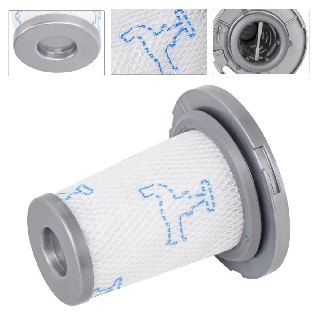 Confezione da 4 filtri di ricambio per aspirapolvere Rowenta X-Force Flex 8.60
