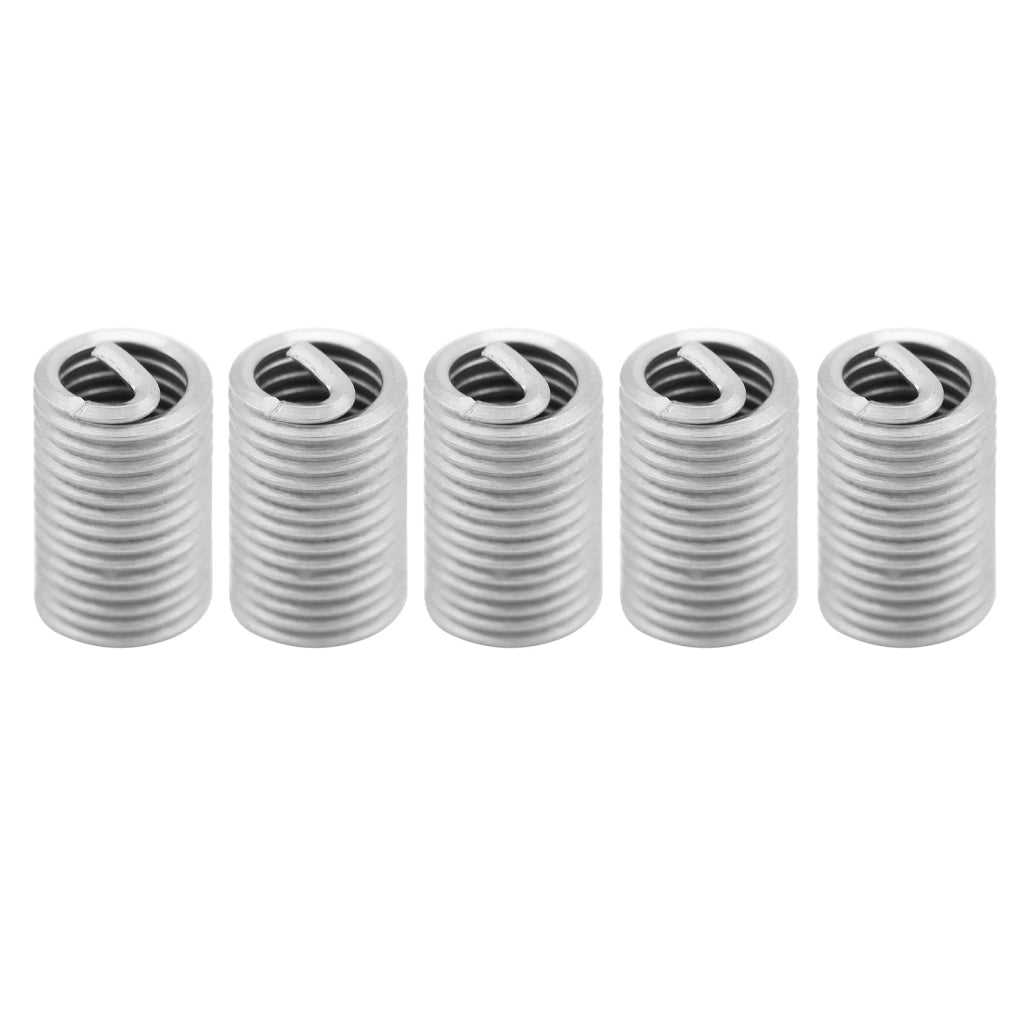 Inserti filettati M6, confezione da 50 pezzi, acciaio inossidabile SS304, filettatura a spirale