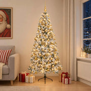 Albero di Natale artificiale con palline 180 cm 300 LED 3460907