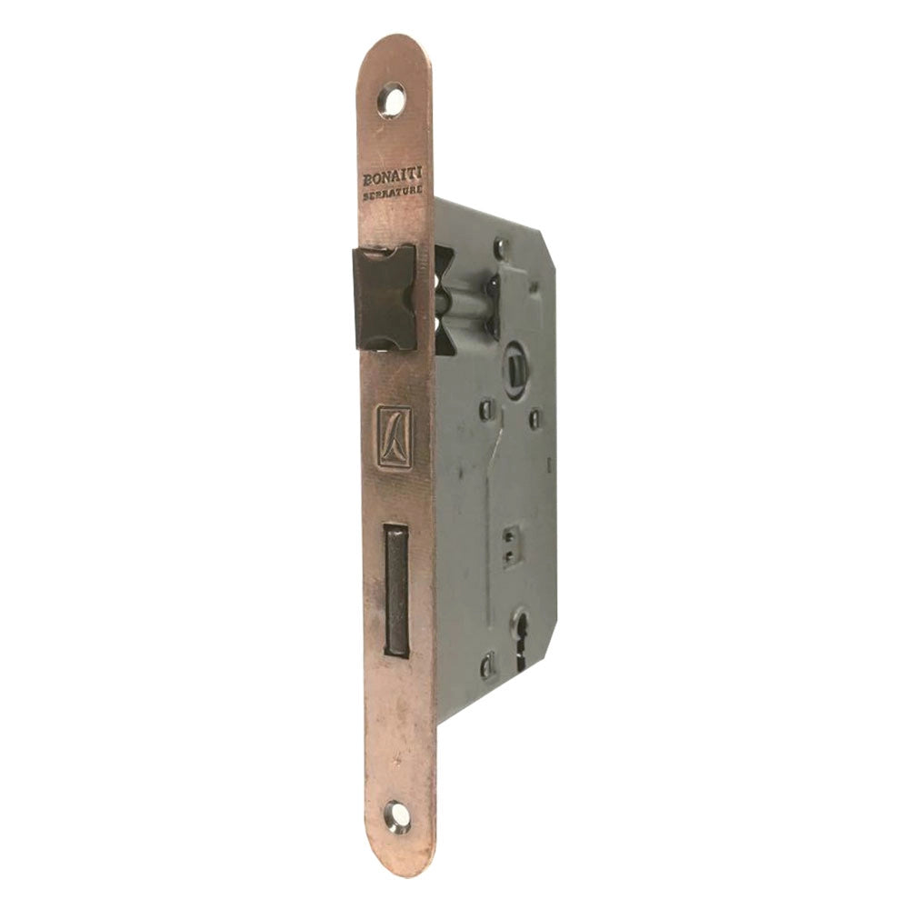 SERRATURA 'PATENT' B.T. bronzato verniciato E 50