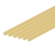 6 barre di ottone rotonde, diametro 4,8 mm, lunghezza 406 mm, ideali per progetti fai-da-te