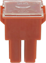 Fusibile giapponese, femmina, tipo AS, 50 A, rosso
