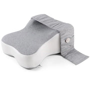 Cuscino per ginocchia in memory foam con fascia regolabile