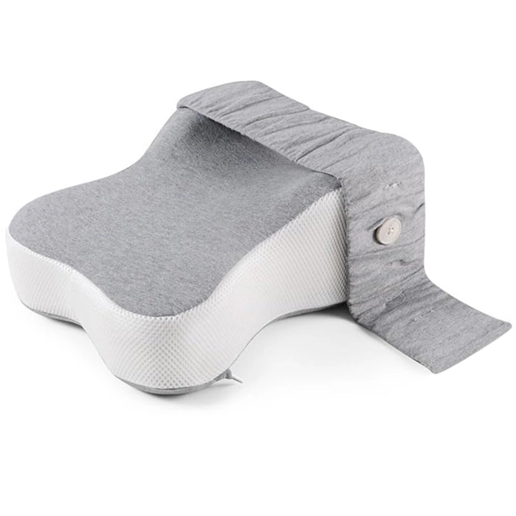 Cuscino per ginocchia in memory foam con fascia regolabile