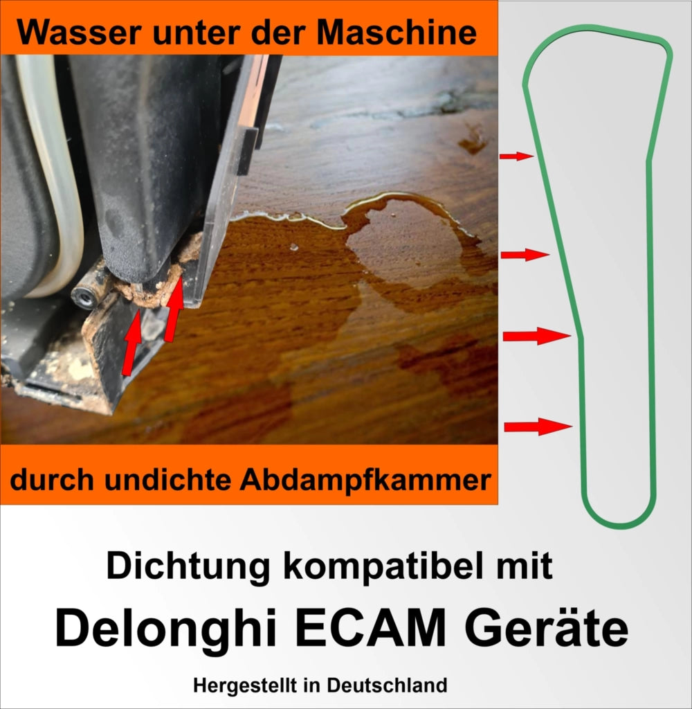 Ugello per vapore, DeLonghi ECAM, colore verde, 1 pezzo