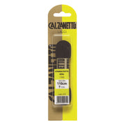 LACCI PIATTI cm. 110 neri - blister 1 paio