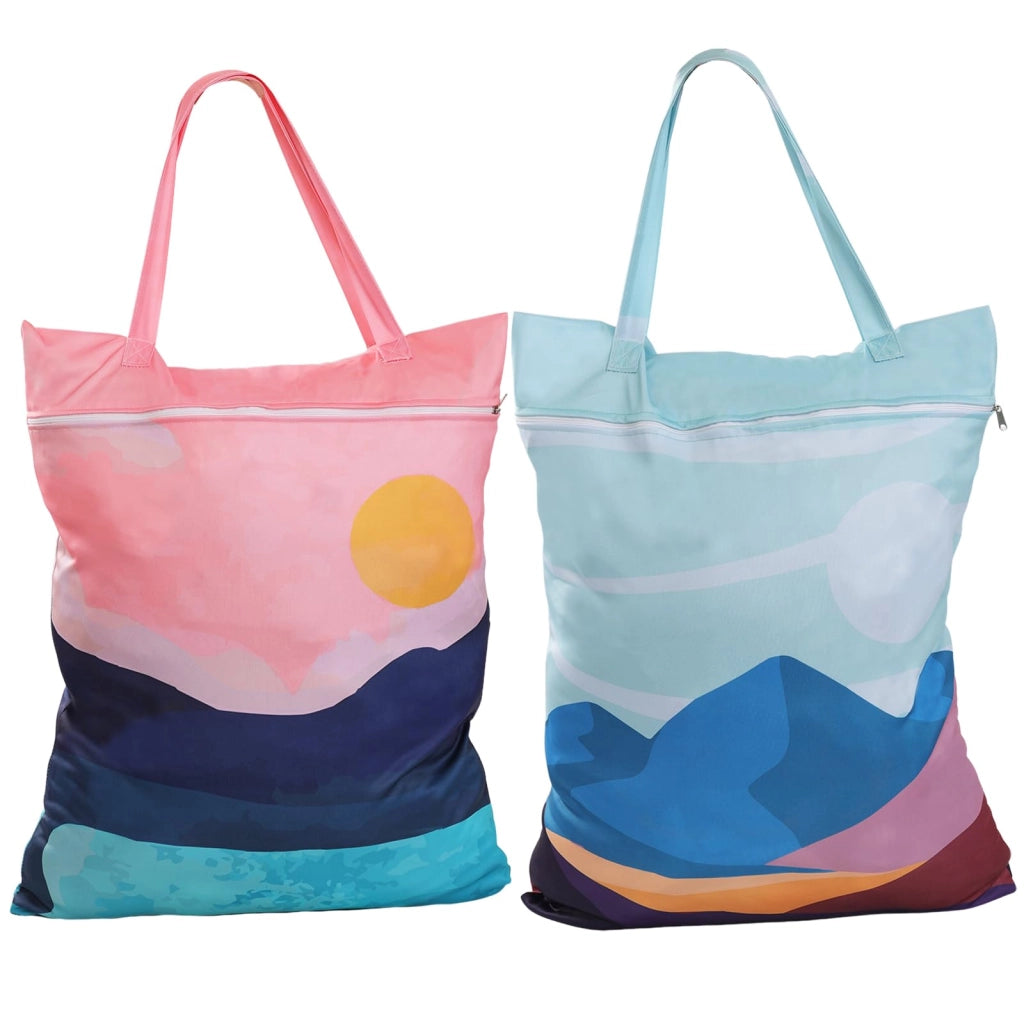 Borsa da viaggio impermeabile e resistente, ideale per la biancheria, con maniglia