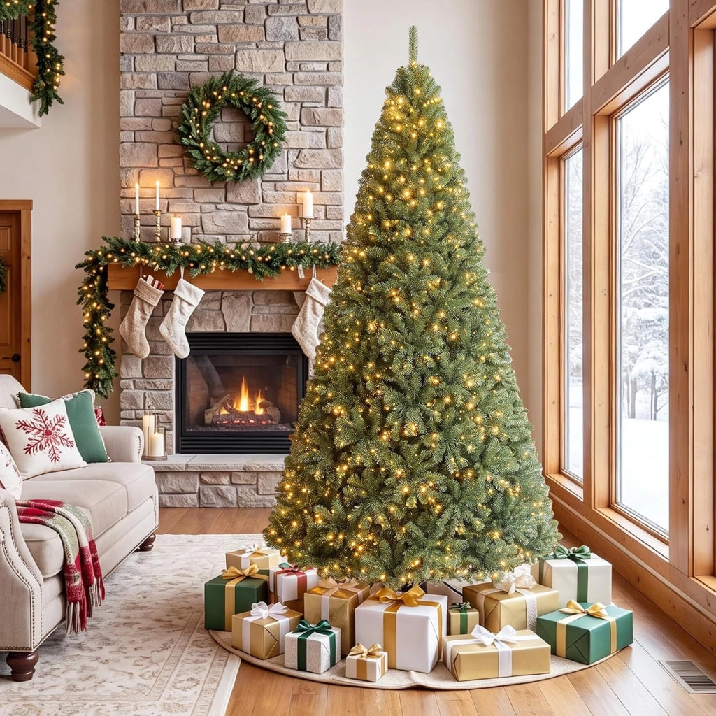 Albero di Natale 210 cm con Luci LED