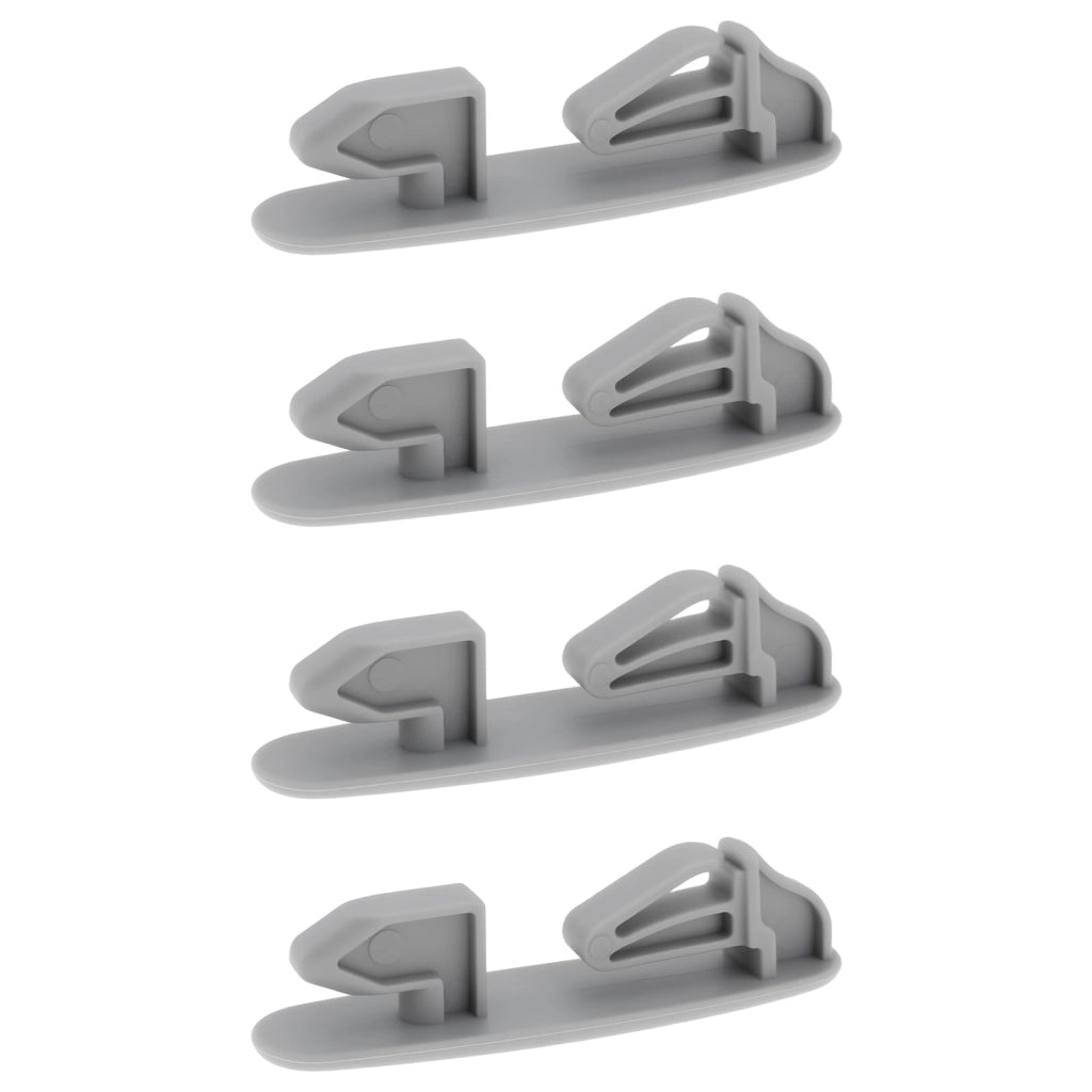 4 guide per lavastoviglie, codice 8565925, compatibili con Whirlpool