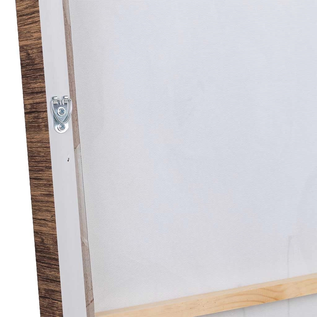 Quadro dipinto a mano con cornice in legno 83 x 4 x 123h cm