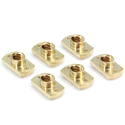 Set di 6 dadi in ottone, diametro 8 mm, passo 2 mm, per stampanti 3D
