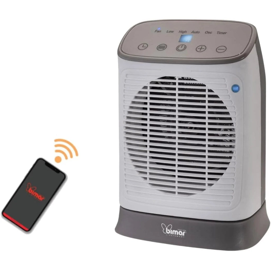 Bimar HF210 Termoventilatore Elettrico WiFi con App e Controllo Vocale