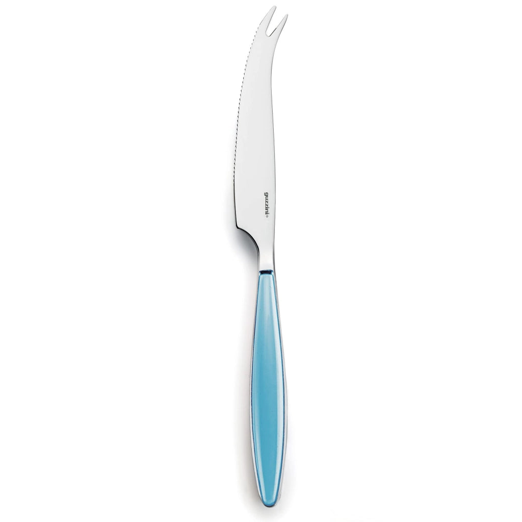 Coltello da formaggio, 23,8 cm, color blu oceano, acciaio inossidabile