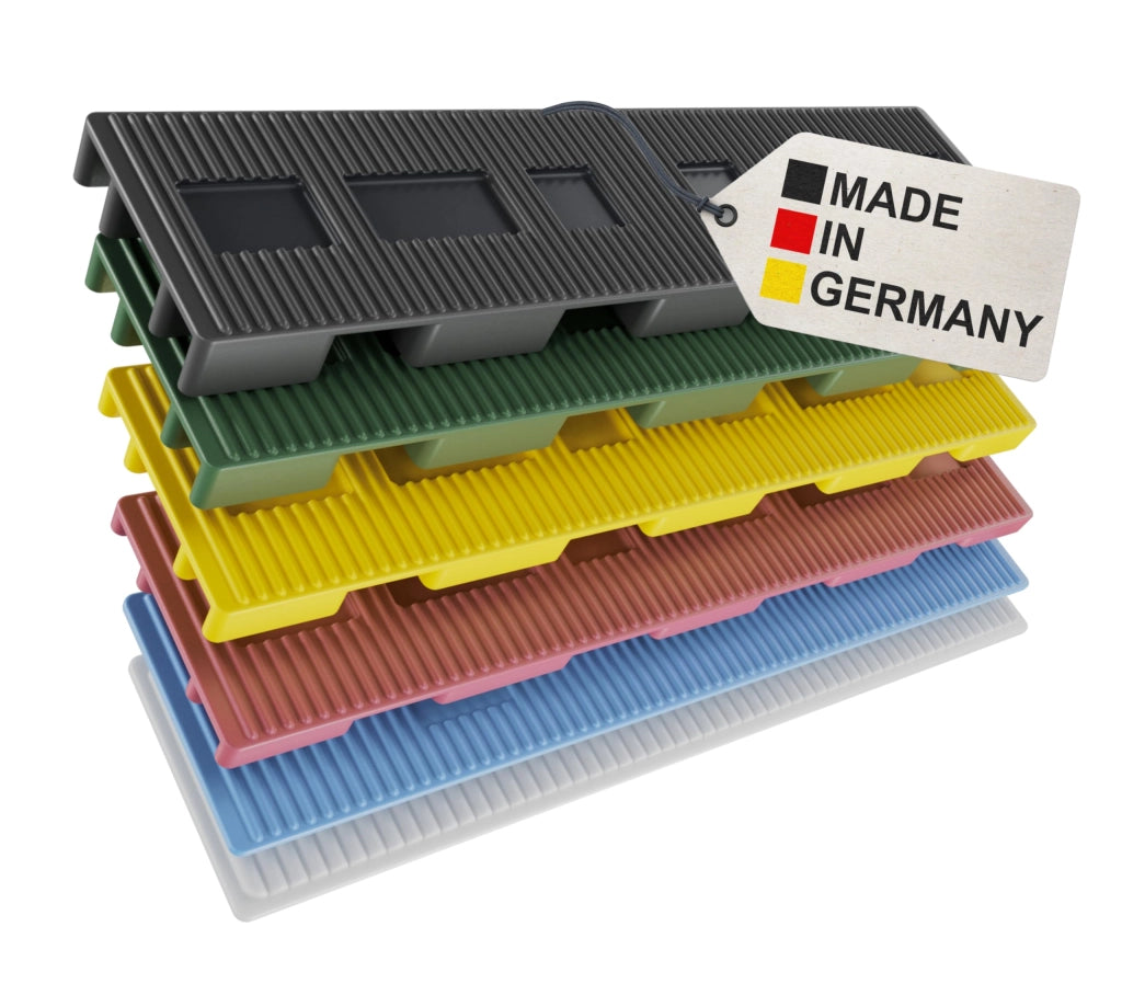 Blocchetti antinebbia, 100 pezzi, dimensioni 100x20 mm, materiale plastico, spessore da 1 a 6 mm