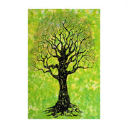 Tappeto tessuto, dimensioni 76,2 x 101,6 cm, 100% cotone, multicolore, design hippie, modello P12