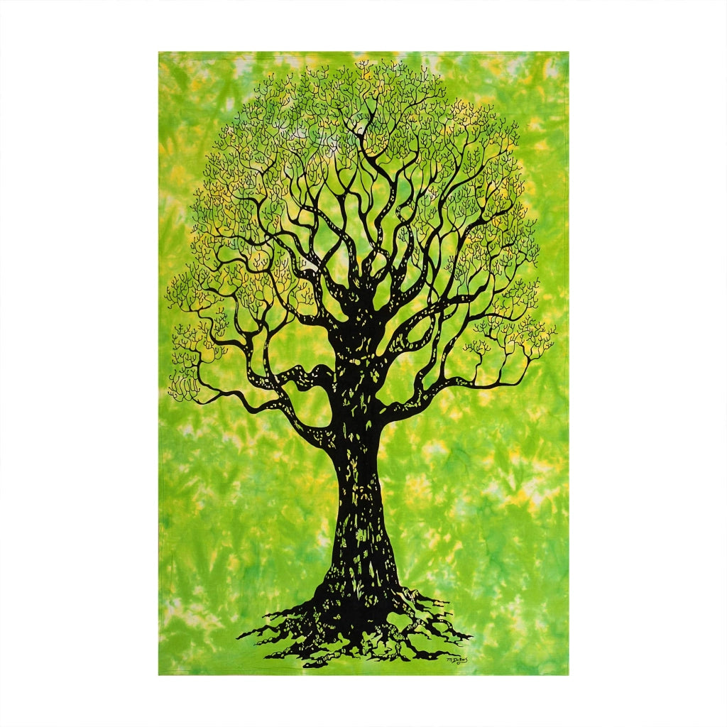 Tappeto tessuto, dimensioni 76,2 x 101,6 cm, 100% cotone, multicolore, design hippie, modello P12