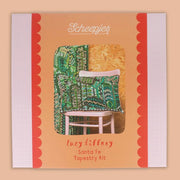 Set di arazzi Santa, 60x40 cm, kit per ricamo, 100% lana, multicolore, 1 set