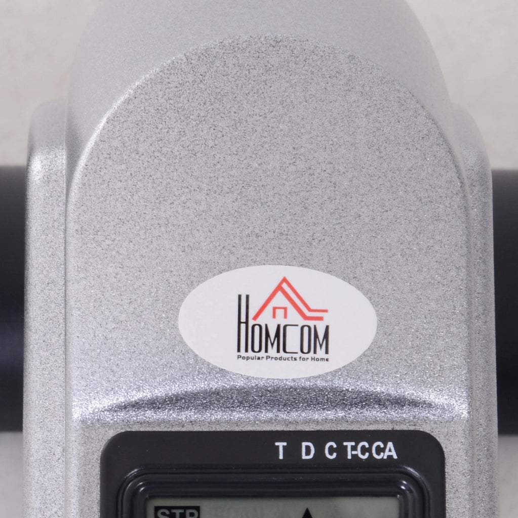 Mini bike per braccia e gambe con display LCD, argento, 35 x 40 x 30 cm