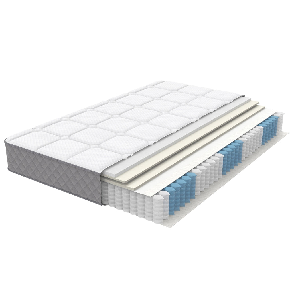 Letto singolo imbottito 90x200 cm con testiera beige in lino, strisce dorate e funzione di ricarica USB Tipo-C, contenitore idraulico incluso