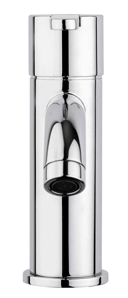 Miscelatore monocomando per lavabo, cromato, in ottone, 1 pezzo