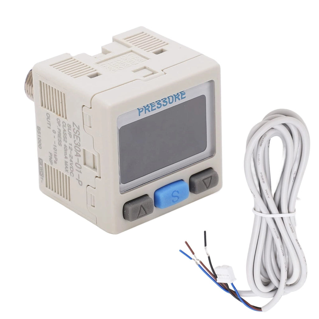 Interruttore digitale 12-24V DC, da 0 a -101 kPa, tipo PNP