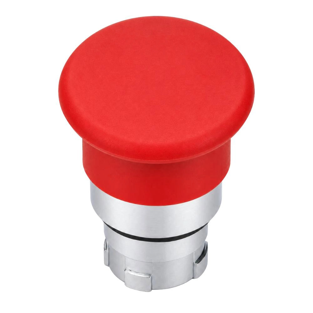 Chint 575800 np2-bc4 pulsante metallico a fungo ad impulso ø40 mm rosso iec/en 60947-5-1 ip40 foro installazione Ø2...