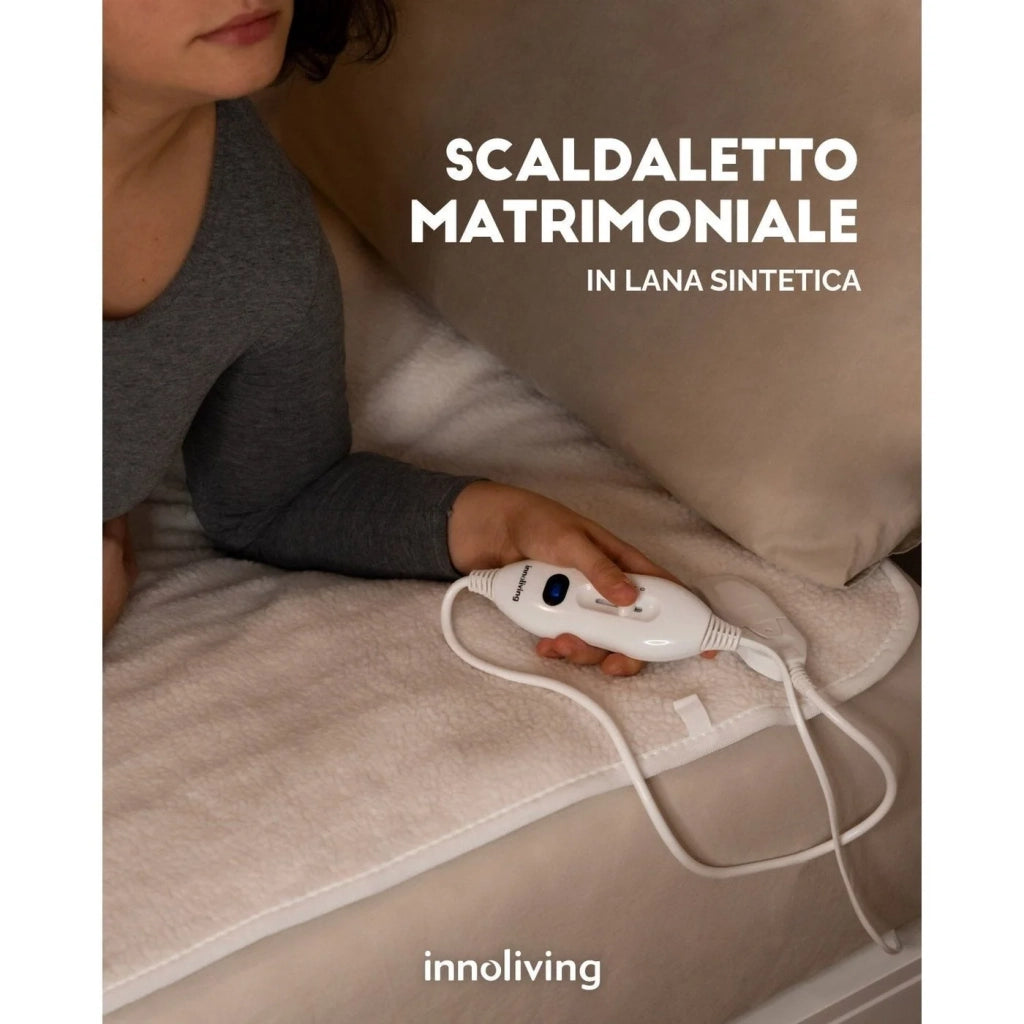 Innoliving Scaldaletto Matrimoniale INN-064 2 Comandi Separabili