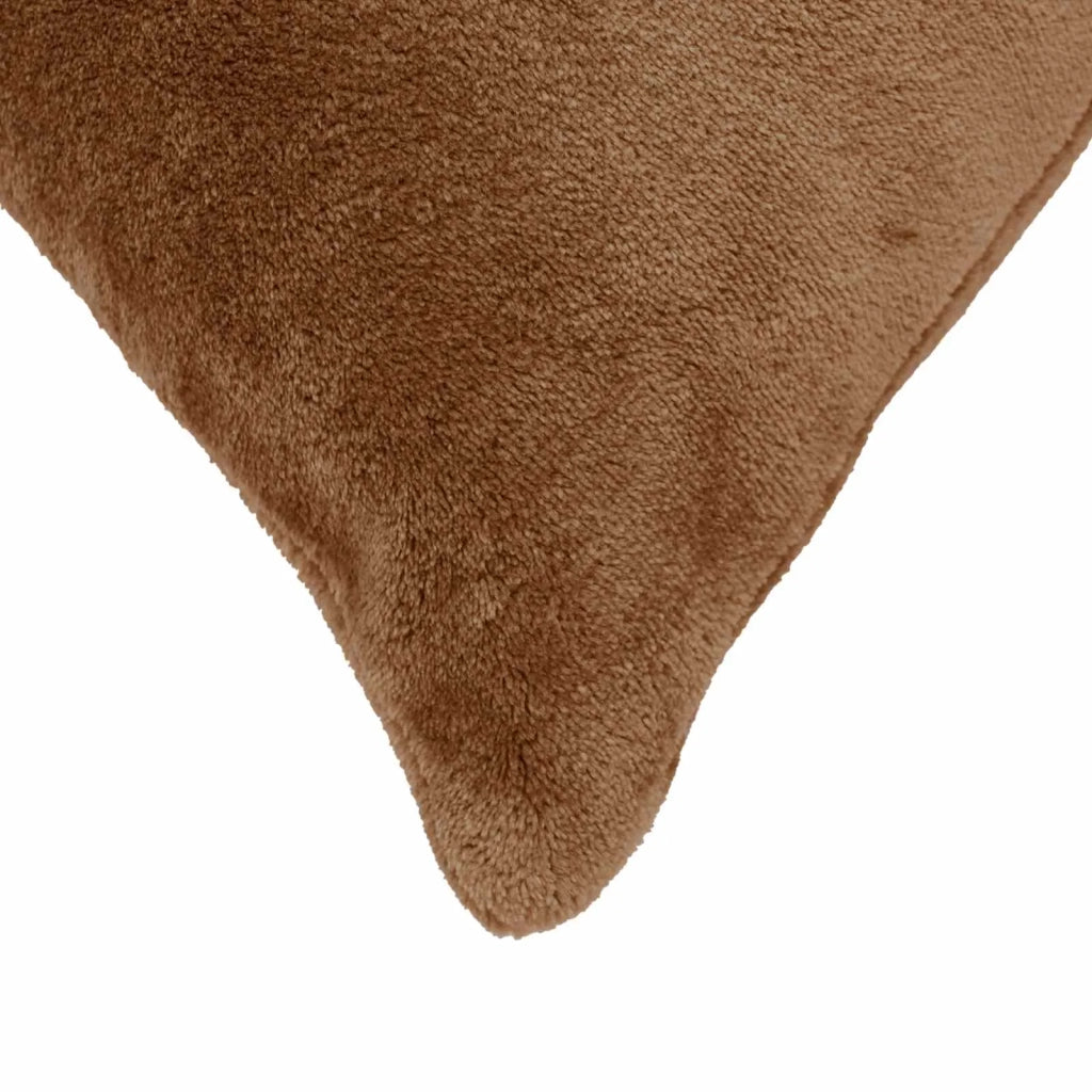 Federa 6 pz HEERLEN Marrone Chiaro 50 x 80 cm Flanella 912158