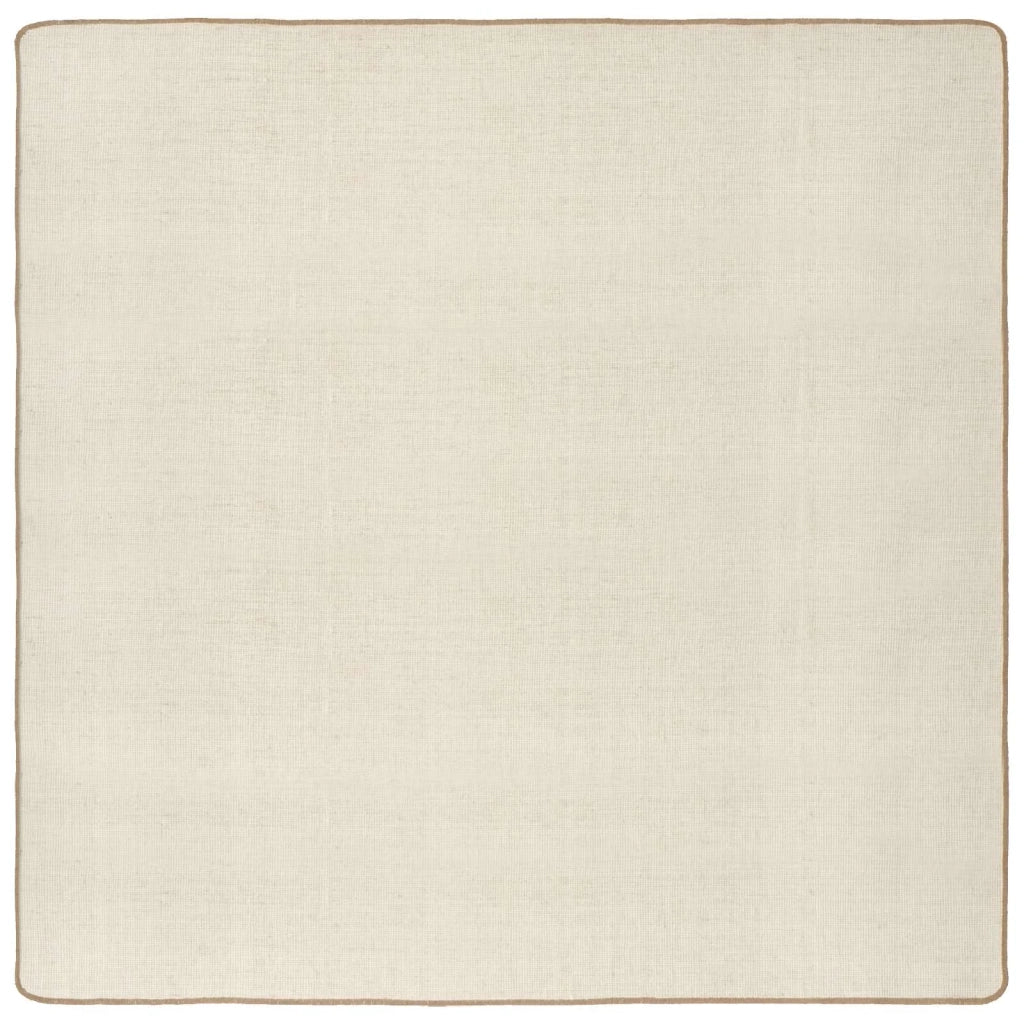 Tappeto da Area Marrone Chiaro 300 x 300 cm Juta 42010789