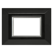 PLACCA 'PLAIN' 5203/N nera (3 posti)