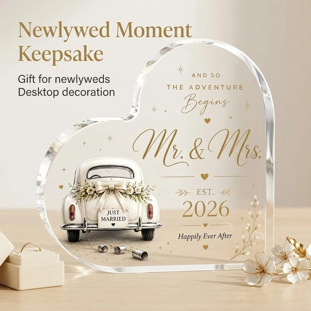 Regalo di matrimonio per sposa e sposo, souvenir per la coppia
