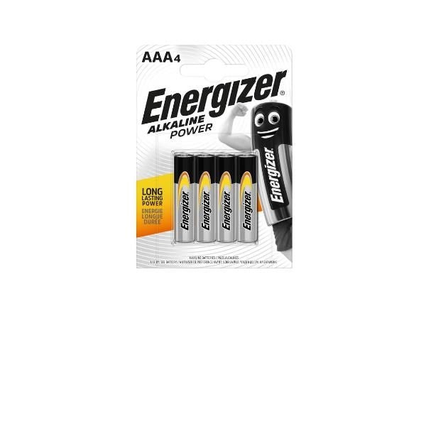 Energizer Pile Mini Stilo Aaa Power Alcaline 4pz