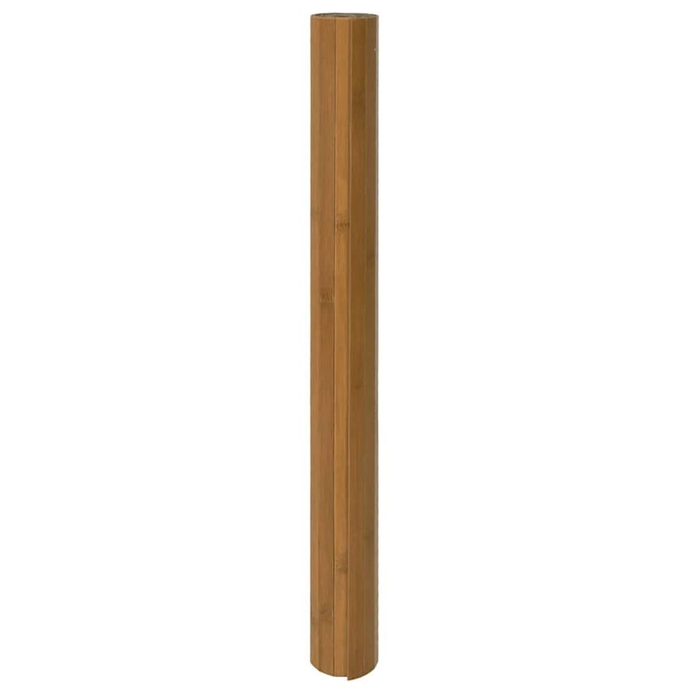 Tappeto Rettangolare Marrone 60x300 cm in Bambù