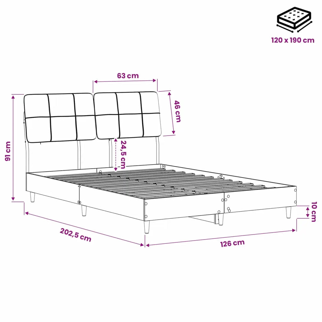 Letto matrimoniale con testiera 3440690