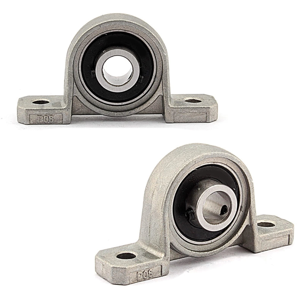 Supporto a cuscinetti a sfera, foro da 35 mm, 1 pezzo, modello KP08