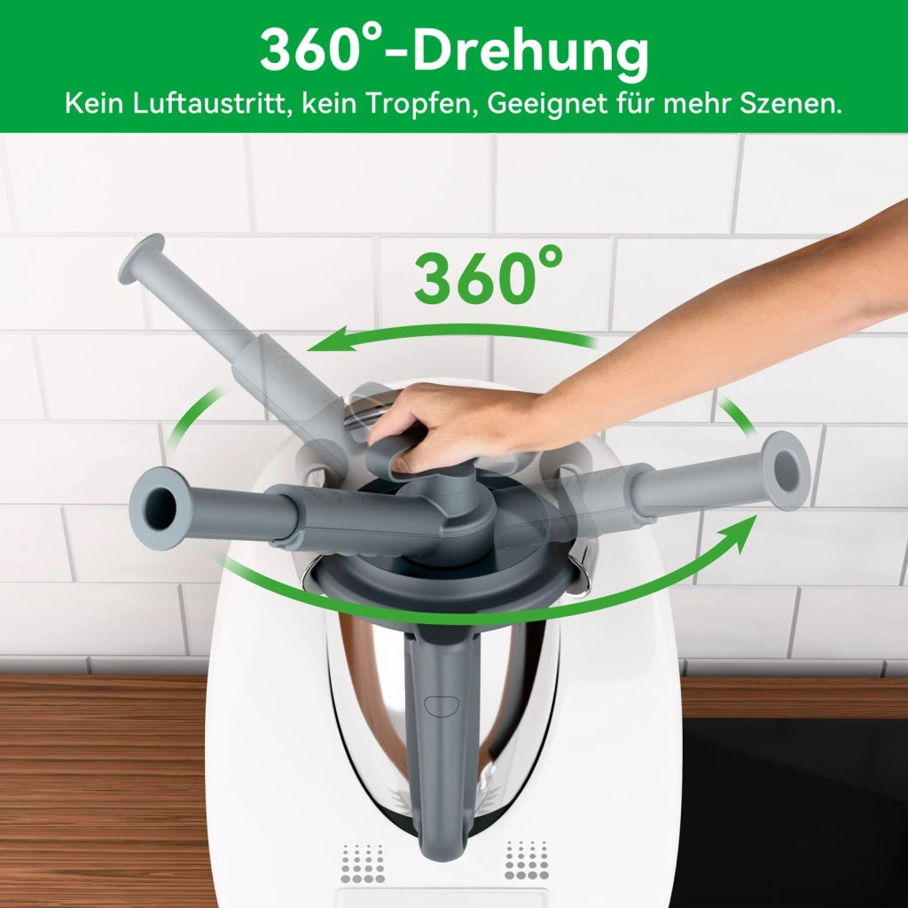 Scarico vapore per Thermomix TM6/TM5/TM31/TM21, privo di BPA, lunghezza 700 mm