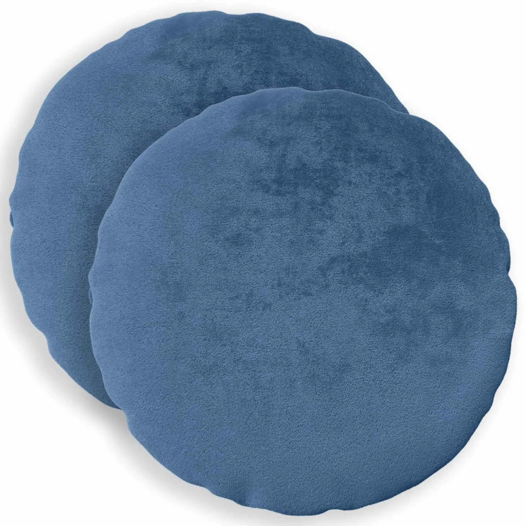 Federa 2 pz HEERLEN Azzurro Diam. 50 cm Flanella 922791