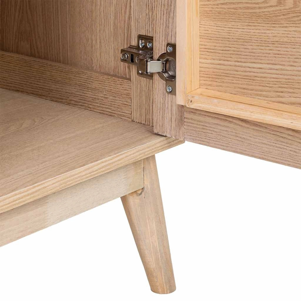 Base in legno marrone 120x40x60h cm