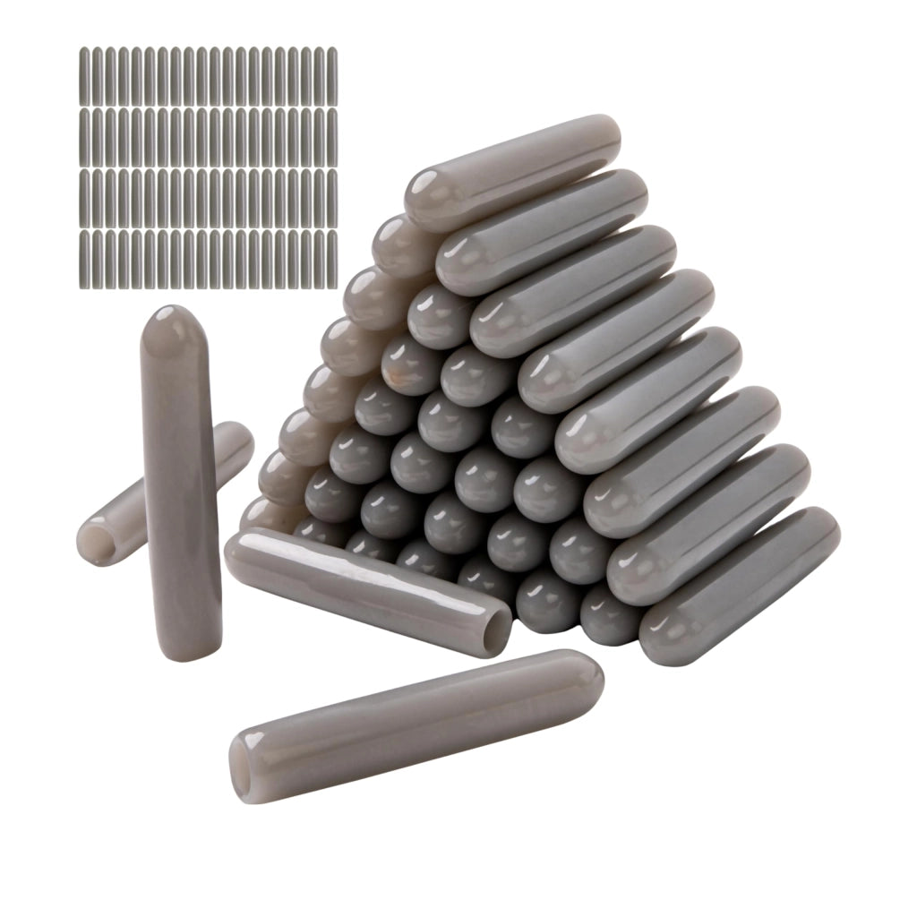 Copri-cesti per lavastoviglie, 120 pezzi, silicone, grigio, 25x5 mm