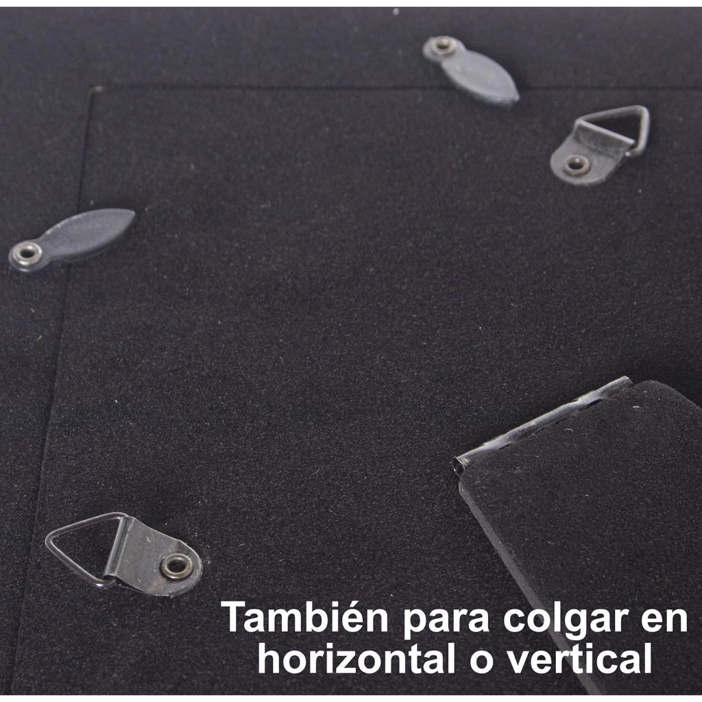 Cornice in resina, color argento, dimensioni 26x1,5x30,5 cm, per foto da 20x25 cm
