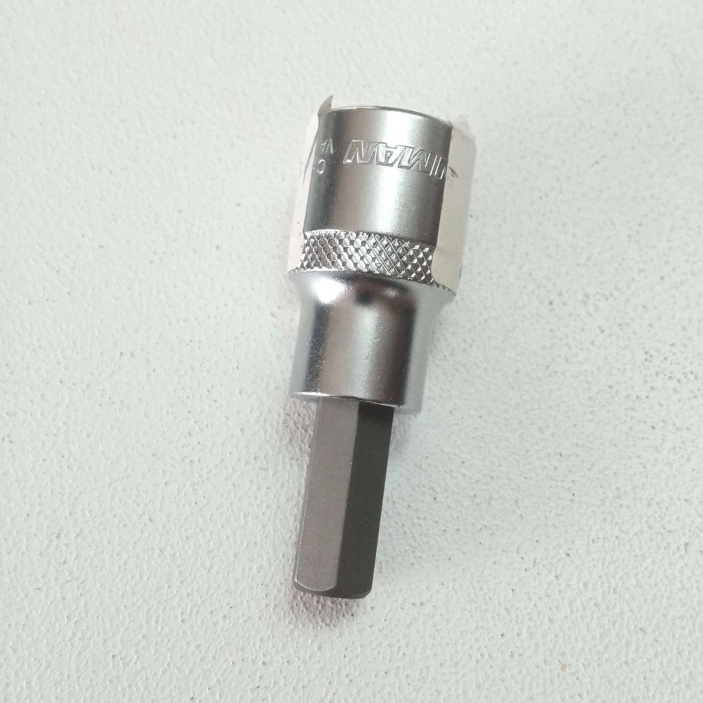 Benman 5mm bussola attacco 1/2 con inserto esagonale corto
