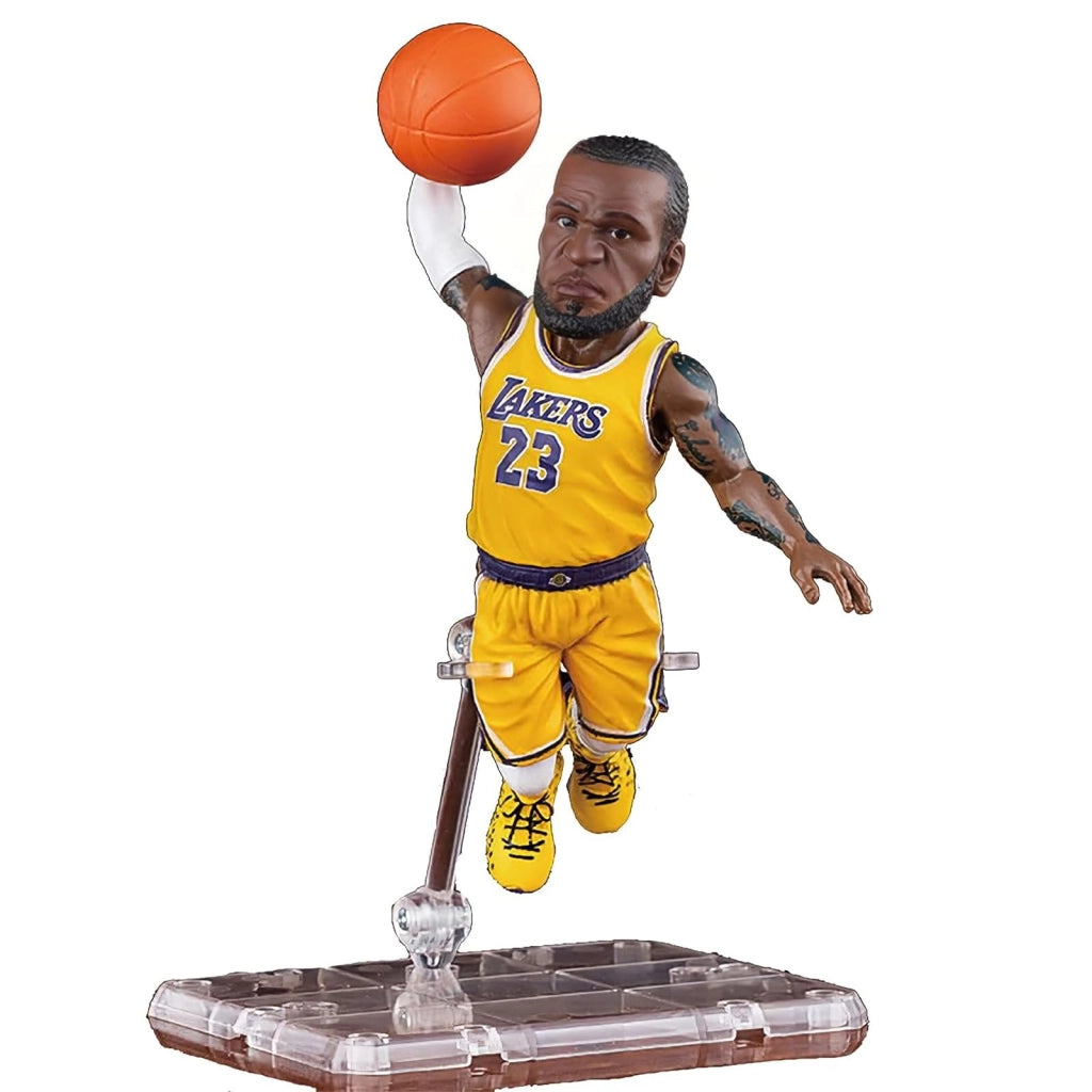 Figurina in vinile a forma di stella del basket, 5 cm, articolo da collezione, decorazione