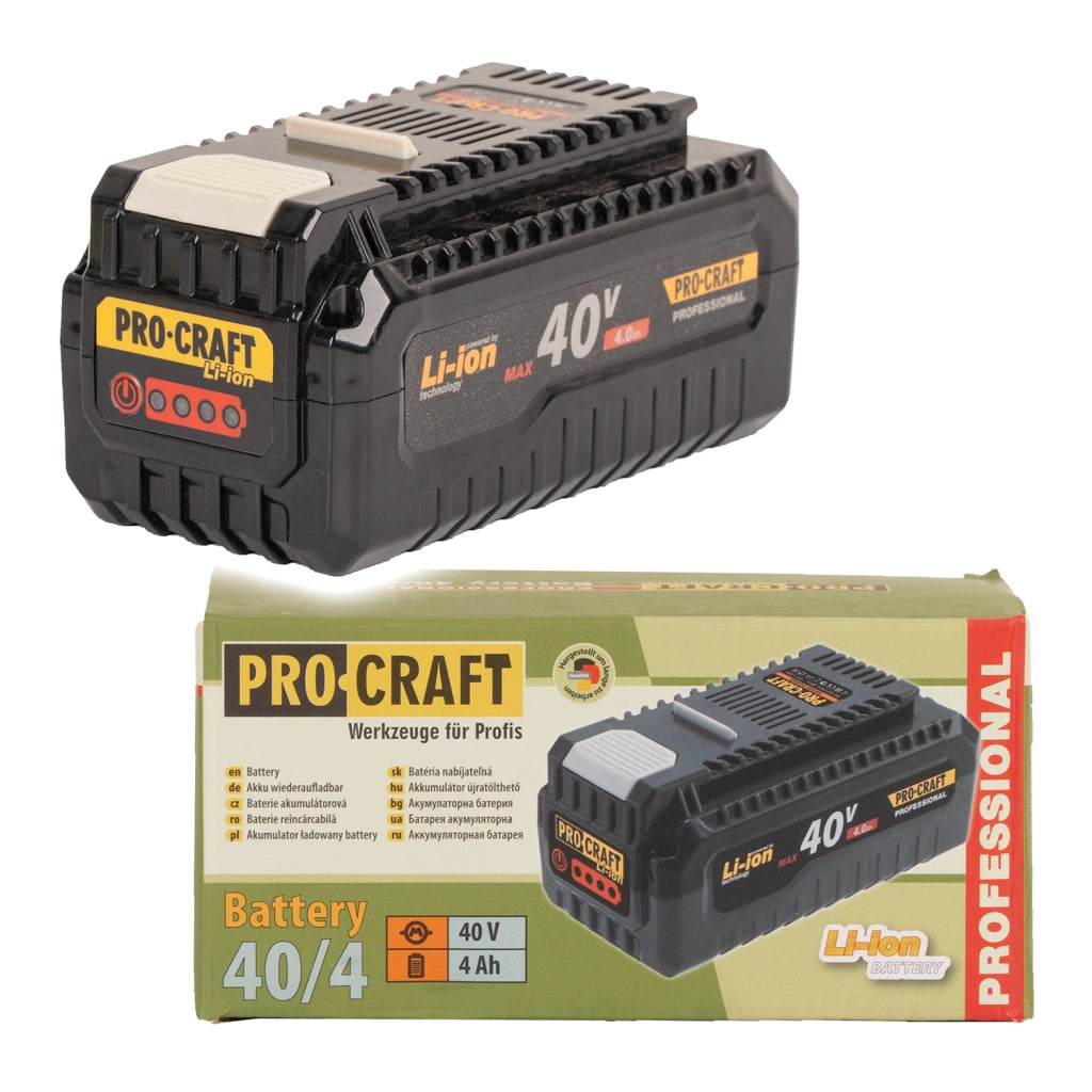Batteria Li-ion Procraft 40/4, 40V, 4000mAh