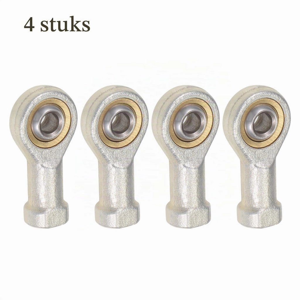 4 Cuscinetti a sfera M6x1,0, filettatura sinistra, foro di 6 mm