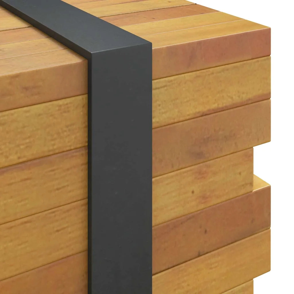 Supporto TV 110 x 30 x 30 cm Marrone Legno di teak solido