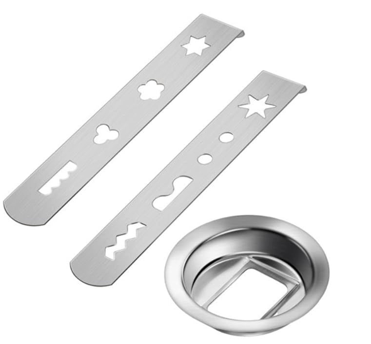 Set di 3 accessori per macinacarne compatibili con i robot da cucina Bosch MUM5