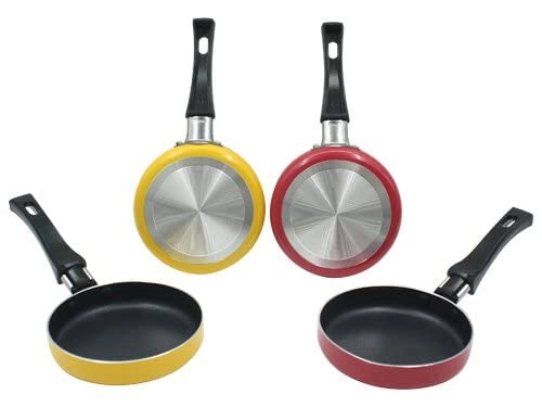 Piccola padella con rivestimento antiaderente, 12 cm, in alluminio