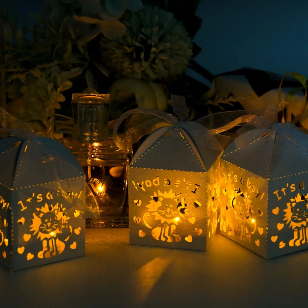 Mini luci a LED a forma di palloncino, colore giallo, confezione da 30 pezzi, diametro 1,4 cm