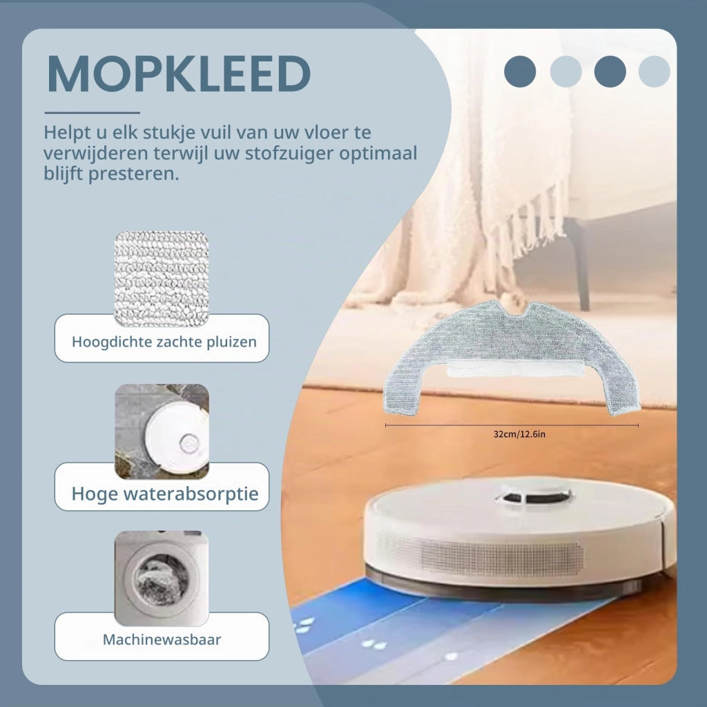 Set di accessori da 25 pezzi per aspirapolvere robot Dreame D10 Plus Gen 2