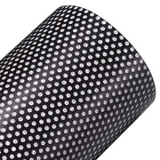 Pellicola oscurante per finestre, forata, 60x120 cm, colore nero